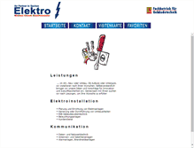 Tablet Screenshot of elektro-kmoch.de
